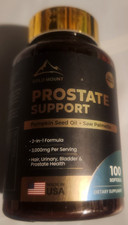 Prostate Urinary Bladder Hair Health 100gls Pumpkin Seed Oil 3000mg Saw Palmetto
