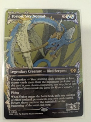 Magic: The Gathering Yorion, Sky Nomad #64 Card Multiverse Legends Showcase