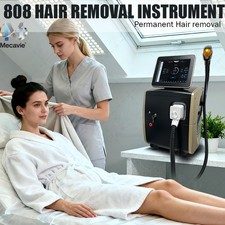 Mecavie 4 Wavelength Diode Laser Ice Cooling Hair Reduction Salon Beauty Machine