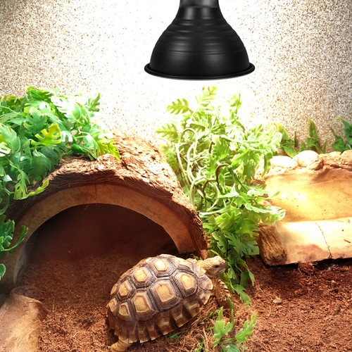 Reptile Reflector Dome Lamp Cover Fixture Reptile Lampshade Reptile Box Heat - Picture 2 of 12
