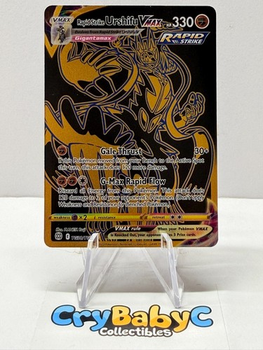 Pokemon Rapid Strike Urshifu VMAX TG30/TG30 Brilliant Stars SWSH Trainer Gallery