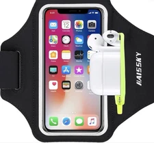 Running Armband with Bag Cell Phone for 6.7 inch Phone Water Resistant