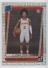 2021-22 Panini Donruss Rated Rookie Choice Sharife Cooper #208 0s9t