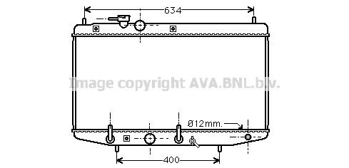 Refrigerador refrigeración del motor enfriador de agua para Daihatsu Applause I A101 1989 - 1997 - Imagen 1 de 6