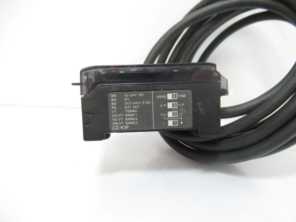 CZ-K1P CZK1P - Keyence SENSOR Amplifier Unit, Main Unit, PNP - Image 2 of 4