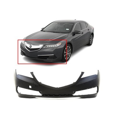 Front Bumper Cover For 2015 Acura TLX Primed 04711TZ3A90ZZ