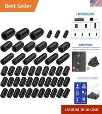 Flexible 63-Pc Vacuum Plug Assortment with 7 Essential Sizes for Mechanics