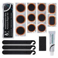 Fahrrad Flickzeug Set VulkanisierflüSsigkeit Reparatur Pannenset 9-Teilig 10Er