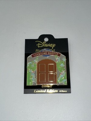 Japan Disney 1937 History of Art Lonesome Ghosts Mickey Donald Goofy Pin New