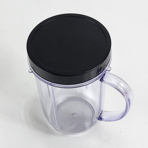 Magic Bullet MB1001 OEM 16oz Party Mug Cup w/ Handle & Lid Replacement Part - Picture 3 of 9