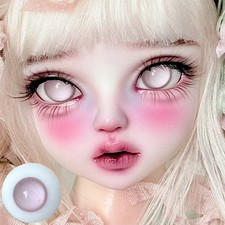 1/3 1/4 1/6 1/8 1/12 Solid Color No Pupil Eyes Shiny Doll"s Eyeballs For BJD