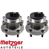 2X Radlagersatz Metzger WM2156 2 Radlager Satz Links Rechts Hinterachse