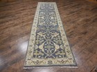 Turkish Oushak Rug, Modern Multicolored Handmade Bohemian Rug 2.7x9.6 Ft — photo 3