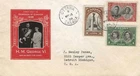 King George VI & Queen Elizabeth First Visit to Canada #246-48 FDC M7140