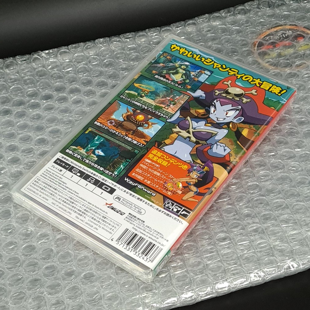 【中古美品】Nintendo Switch 日本未発売　Shantae SHANTAE AND THE SEVEN SIRENS New NINTENDO SWITCH Game JP Release