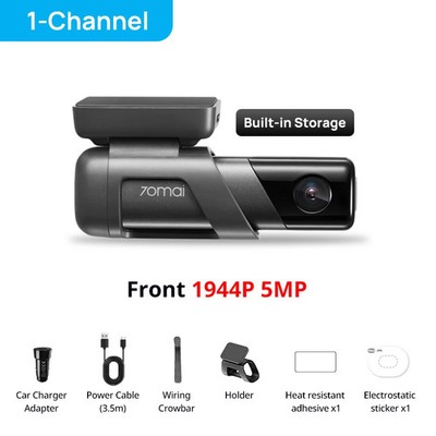 70mai Dash Cam M500 1944P 170° FOV Car DVR Camera GPS ADAS 24H Parking Monitor