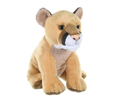 Wild Republic Mountain Lion Plush, Stuffed Animal, Plush Toy, Gifts for Kids,
