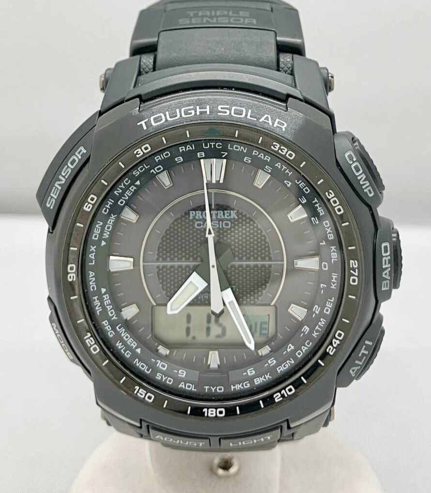 Tough Solar Casio Protrek Prw 5100 Casio Prw 5100yt Casio Pro Trek