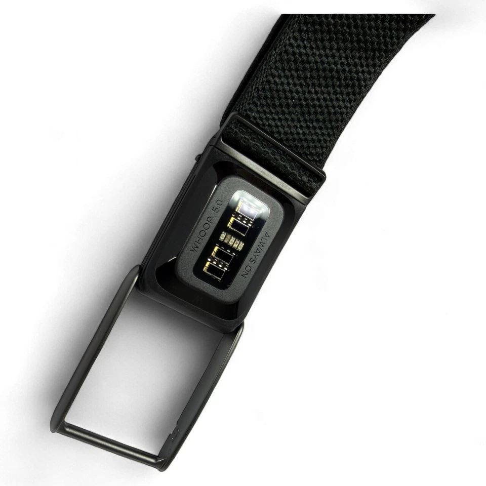 WHOOP 5.0 Health and Fitness Tracker WB50 Bundle Black Knit Band & Charger - Image 3 of 4