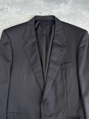 Brioni Black Traiano Pinstripe Suit Size 54 - Picture 6 of 24