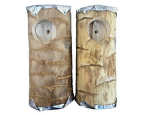 Parakeet Natural log nest - Quiote log - Lot of 2
