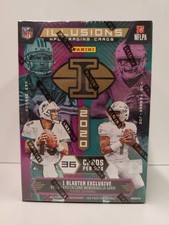 2020 Panini Illusions NFL Football Blaster Box Factory Sealed - Burrow Hurts RC
