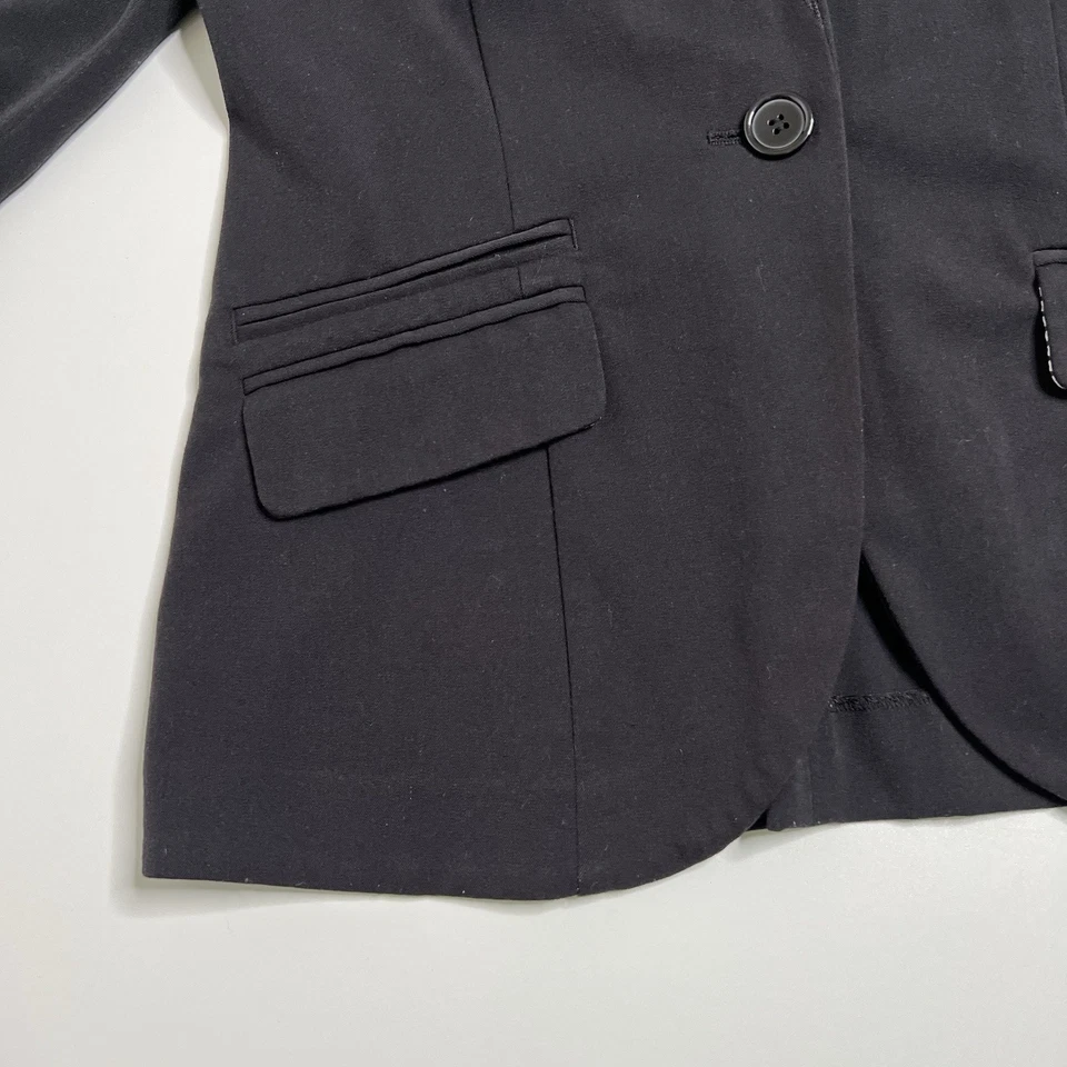 Maurice’s Mujer Manga 3/4 Blazer Traje Chaqueta Cubre - Negro - Talla L Foto 4 de 4