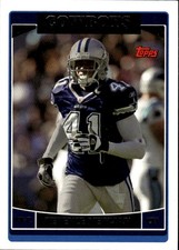 2006 Topps #277 Terence Newman Dallas Cowboys