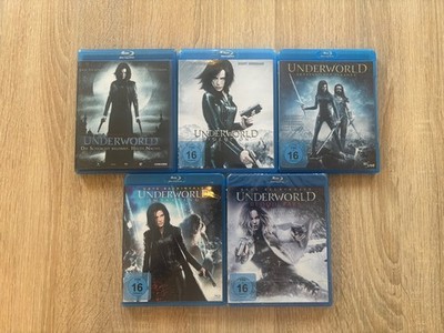 BluRay Blu Ray Underworld 1-5 Evolution Aufstand d. Lykaner Awakening Blood Wars