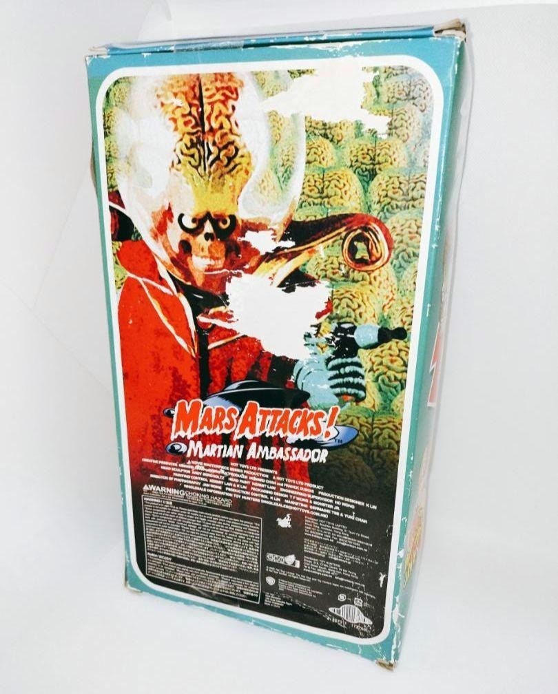 マーズアタック Martian Soldier Hot Toys 激レア New Hot Toys 1/6 Mars Attack! Martian Soldier MMS107 Japan
