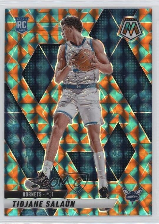 2024-25 Panini Mosaic Rookies Tessellation Prizm 13/15 Tidjane Salaun #241 05jo