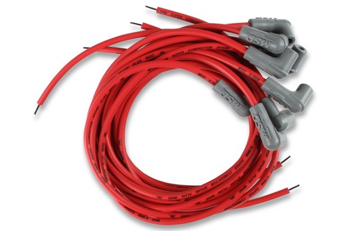 MSD 31239 Super Conductor Spark Plug Wire Set 8 Cyl 90°: Plug Socket/HEI Cap