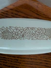 VTG Pyrex Woodland Butter Dish With Lid 72 B Milk Glass Brown White 1970s Retro