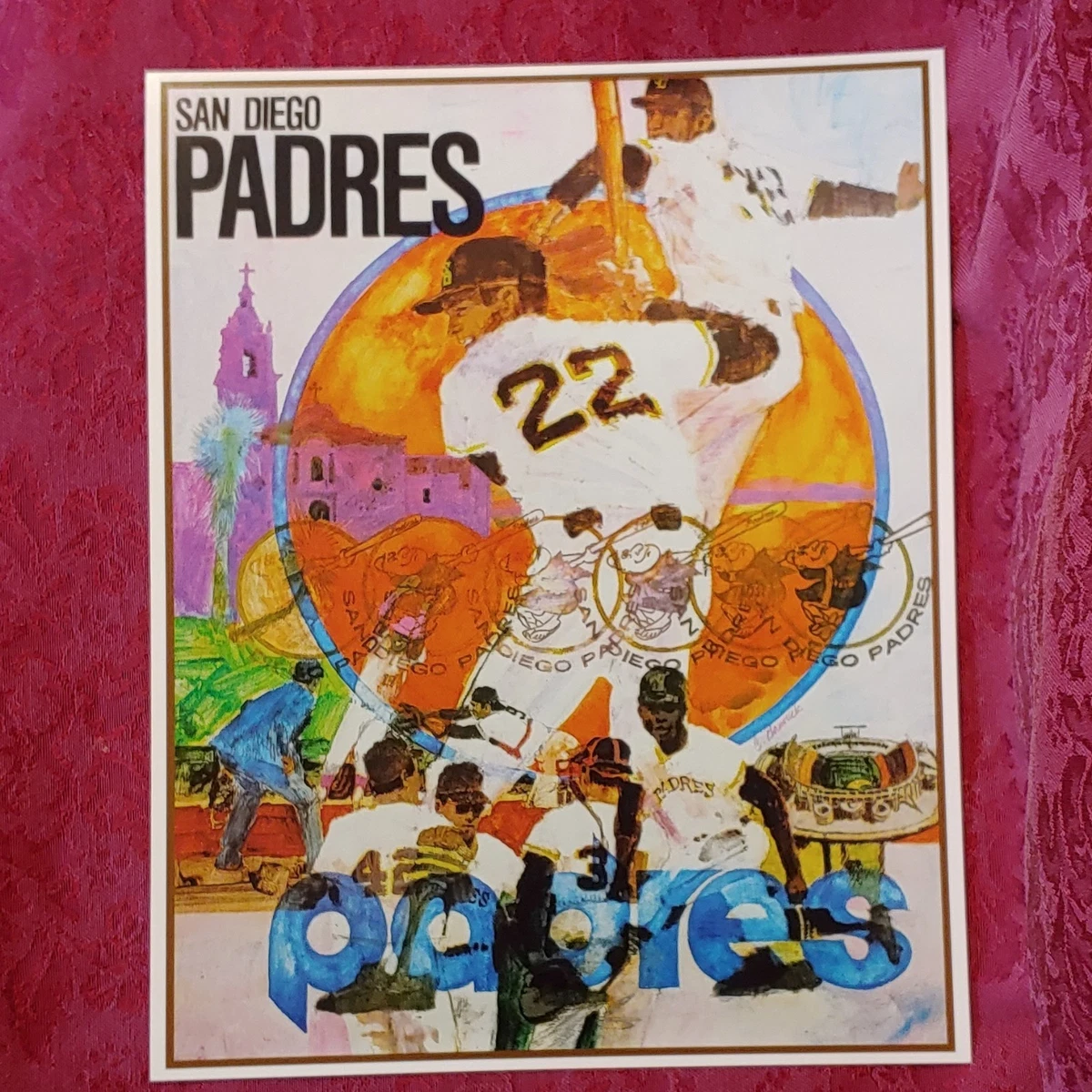 San Diego Padres Baseball Vintage Sports Posters for sale | eBay