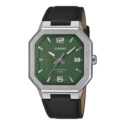 【国内未発売】CASIO MTP-B195D-3A CASIO MTP‑B195 Series MTP-B195L-3AV Green Dial Analog 38 mm New