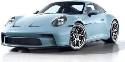 Porsche 911 S/T 2023 Meissenblue in 1:18 scale by Norev