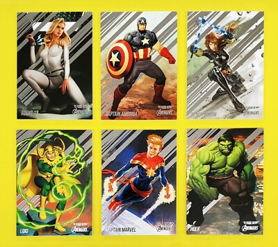 2022 Marvel Fleer Ultra Avengers Base Card #s 1 -90 You Pick Your Card