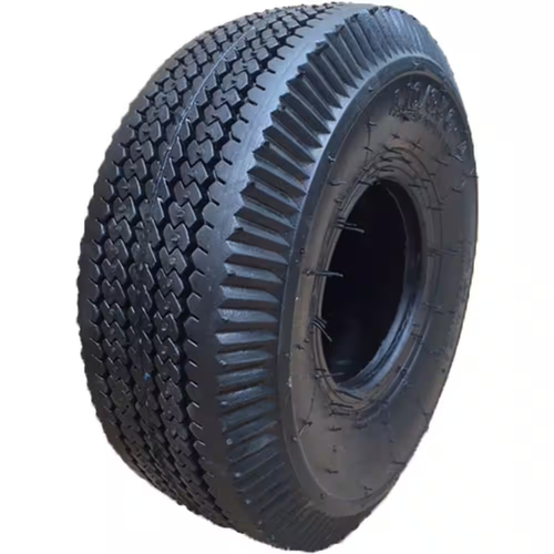 4.10/3.50-4 Tubeless Sawtooth Tire 4PR Load 400 lbs Utility Cart Replacement - Picture 6 of 12
