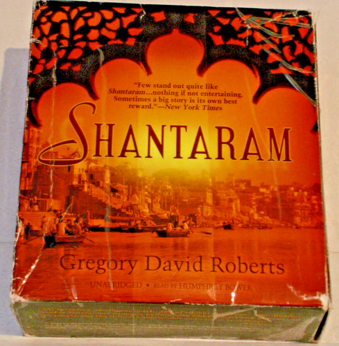 Shantaram A Gregory David Roberts Novel 35 CDs 43hrs by Bower Used - 第 1/3 張圖片