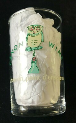 Canon Wines ''A bon vin, point d'enseigne'' Bartender's Measure Barware Owl