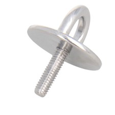 Pad Eye M6/8/10 3 Strip Type Eye Plate with Threaded round base Stainless Steel