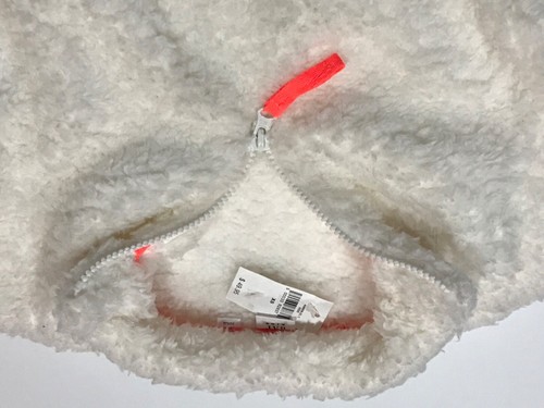 NWT GAP Kids Girls Pull-Over Sherpa Top XS-S Cream Ivory 1/4 Zip #500033 - Picture 7 of 9