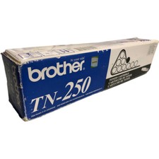 NEW Brother TN-250 OEM Genuine Black Toner ink Print Cartridge SEALED