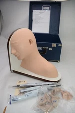 Nasco Life or Form Ear Examination Simulator and Basic Nursing Set with Case
