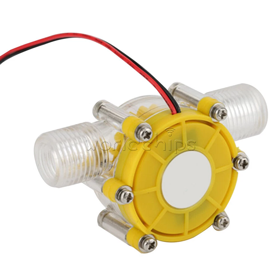 Pompa Flusso Acqua Micro Generatore Idro Turbina Flusso Idraulico Potenza Energia Nuovo - Immagine 4 di 4