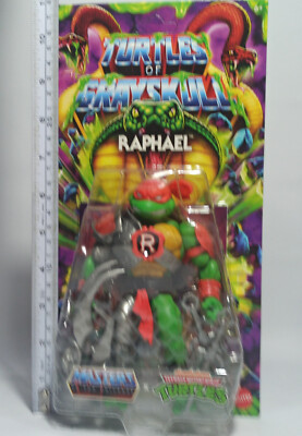 MATTEL MOTU x TMNT TURTLES OF GRAYSKULL RAPHAEL EUROPEAN ACTION