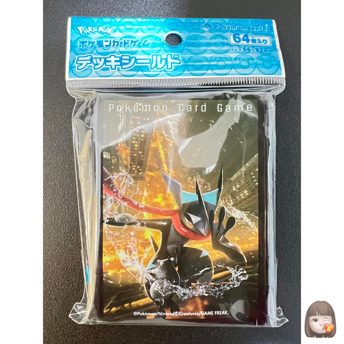 家宝 Shining Greninja 64 Sleeves Japanese Pokemon Center Exclusive