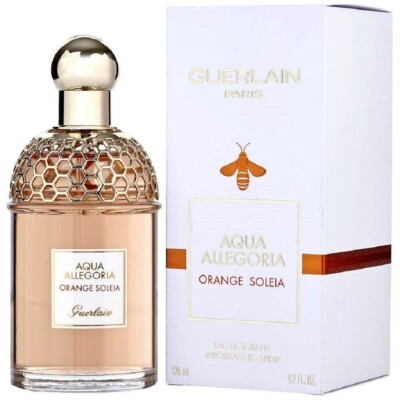 AQUA ALLEGORIA ORANGE SOLEIA 2.5 OZ EDT SPRY NEW WOMENS PERFUME GUERLAIN NIB