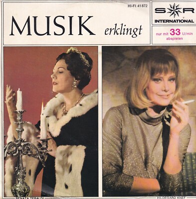 Musik erklingt - Hildegard Knef, Mario Lanza u.a. - 7''-Vinyl-Single-221- vg++