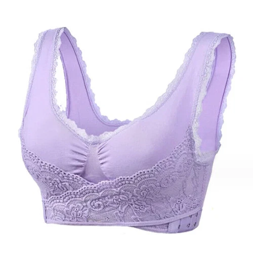 4ER Cara Mia BH-Set ohne Bügel Unterwäsche Damen Gr. M-5XL Farben DE - Bild 12 von 18